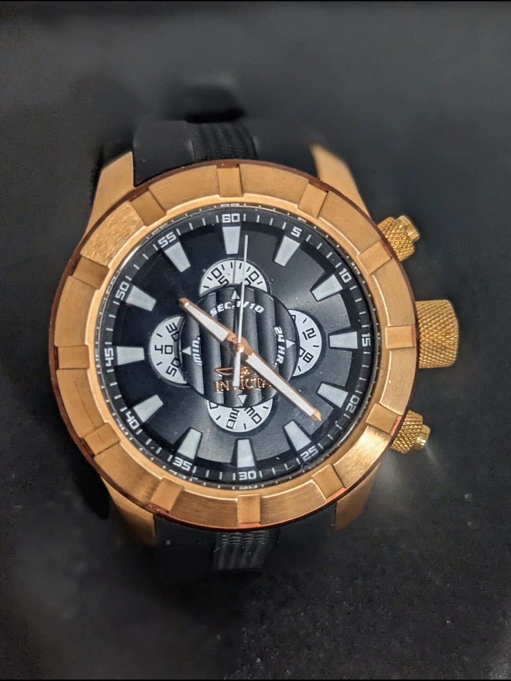 Invicta S1 Rally Rose Gold